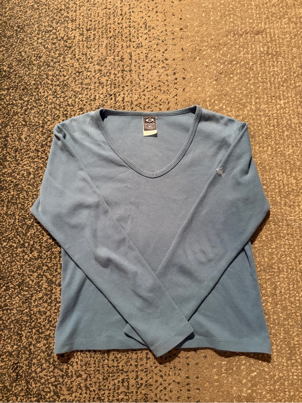 Vintage blue Oakley longsleeve top
